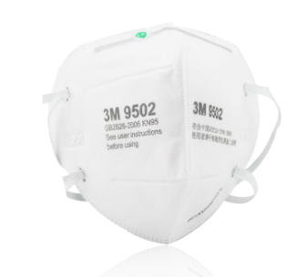3M9502（頭帶式，折疊式,2片裝）防顆粒物口罩